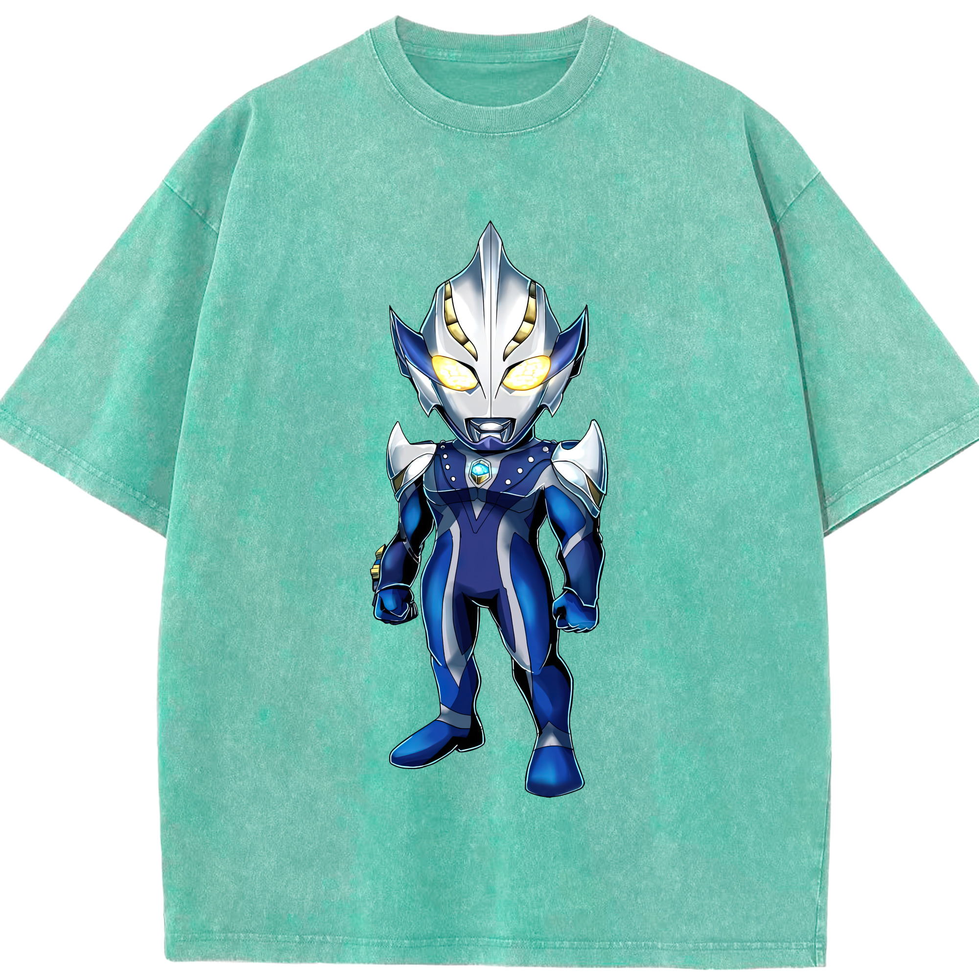 （画像用） ウルトラマン Ultraman 綿100% ヴィンテージ風 半袖Tシャツ（フロントプリント）